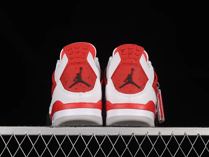 All categories Air Jordan Jordan series basketball shoes Air Jordan 4 Air Jordan 4 Red "Cement" AJ4 Joe 4 red cement reverse flame red DH6927-161